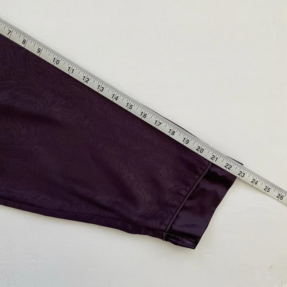 Bali Studio Nightshirt Purple Silky Size 1X